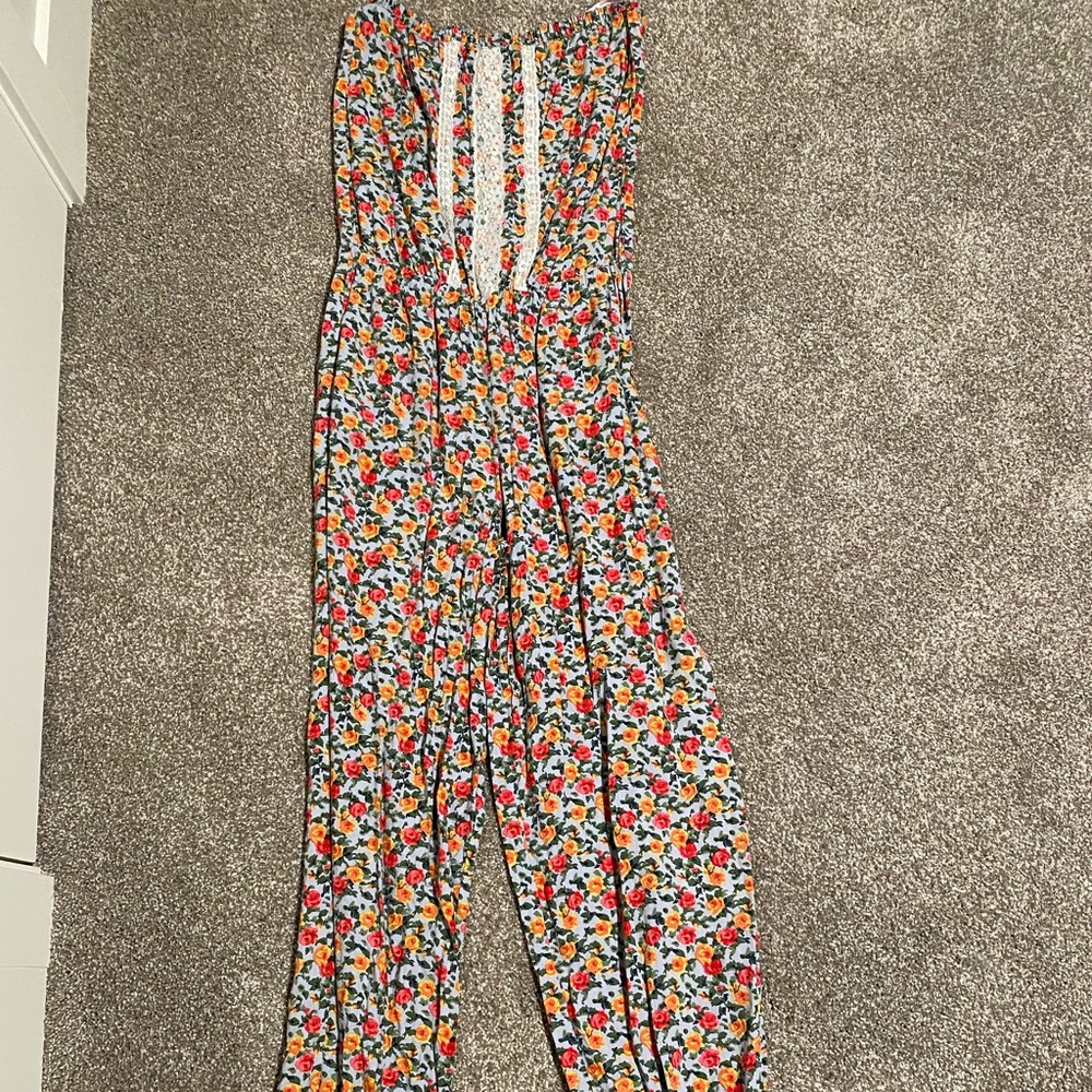 Floral jumpsuit